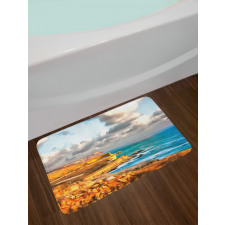 Digital Painting Sea Bath Mat