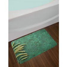 Agriculture Art Wheat Bath Mat