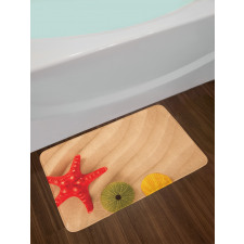 Exotic Caribbean Beach Bath Mat