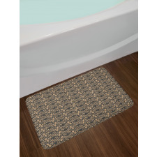 Eastern Curvy Art Bath Mat