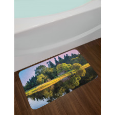 Country House in Woodland Bath Mat