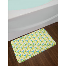 Pattern of Wildlife Bath Mat