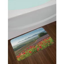 Lavender Farm Morning Bath Mat