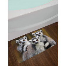 Ring Tailed Monkey Animals Bath Mat