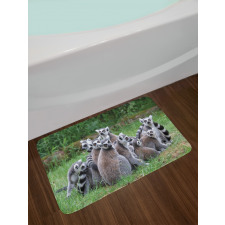 Ring Tailed Madagascar Monkey Bath Mat