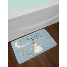 Night Nursery Unicorn Moon Bath Mat