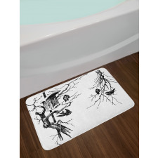 Nest of Sparrows Bath Mat