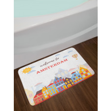 Welcoming Sunny Urban Bath Mat