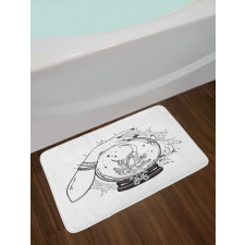 Fortune Teller Bath Mat