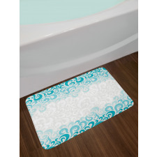 Floral Classic Design Bath Mat