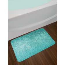 Polka Dot Pattern Bath Mat