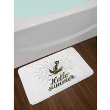 Sunburst Anchor Bath Mat