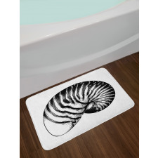 Vintage Sea Shell Bath Mat