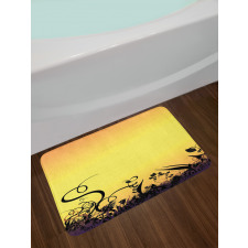 Ombre Sunset Botany Bath Mat