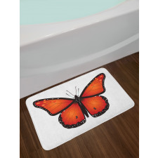 Big Monarch Breed Moth Bath Mat