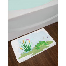 Dragonflies Plants Amphibian Bath Mat