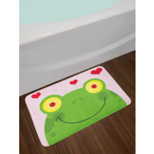 Animal in Love Smiling Bath Mat