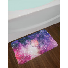 Vivid Galactic Art Bath Mat