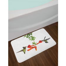 Hummingbird Nectar Sip Bath Mat