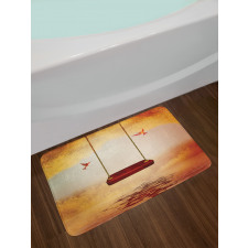 Hummingbird Peace Bath Mat