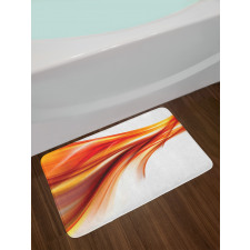 Blurred Smock Art Rays Bath Mat