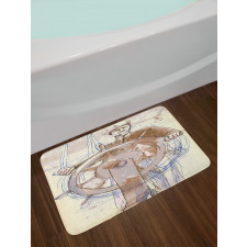 Captain Leader Seaman Bath Mat