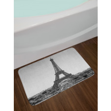 Old Times City Image Bath Mat