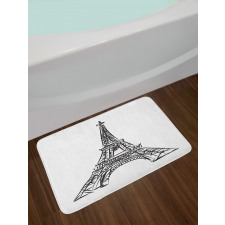 Famous European Tower Bath Mat