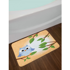 Creature on a Forest Tree Bath Mat