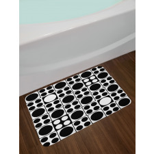 Big and Smaller Circles Bath Mat