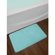 Zigzags Inspired Formations Bath Mat