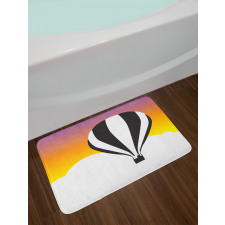 Romance over Clouds Bath Mat