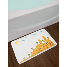 Mud Houses Hot Weather Bath Mat