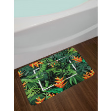 Modern Jungle Square Bath Mat