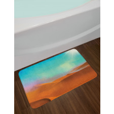 Fine Art Desert and Sky Scene Bath Mat