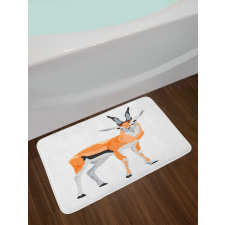 Thomson's Gazelle Cartoon Bath Mat