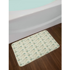 Creature with Tentacles Bath Mat