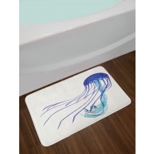 Aquatic Animal Tentacles Bath Mat