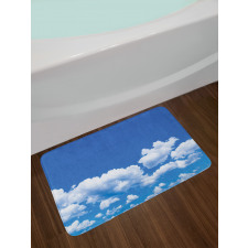 Summertime Nature Scene Bath Mat