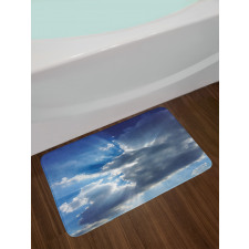 Sunbeams from Clouds Bath Mat