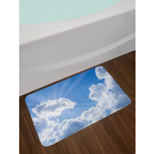 Clouds Scenery Bath Mat