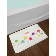 Singing Cartoon Bath Mat