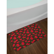 Repeating Summer Fruit Bath Mat