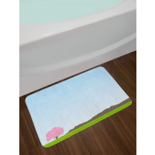 Floating Cherry Blossom Bath Mat