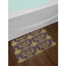 Botanical Art Composition Bath Mat