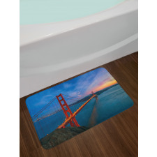 Golden Gate Bridge Scene Bath Mat