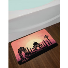 Dreamy Historic Landscape Bath Mat