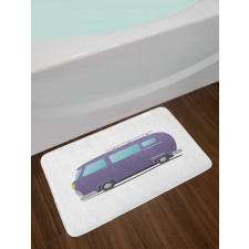 Side View Funny Van Bath Mat