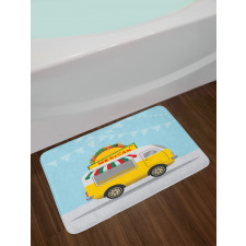 Mexican Food Van Bath Mat