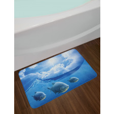 Fish Clouds and the Sun Bath Mat